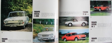 Triumph Modelprogram 1967 Carbrochure (3121)